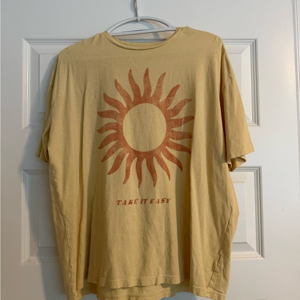 Billabong Yellow Sunburst Tee